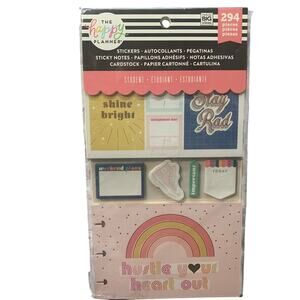 NIP MAMBI The Happy Planner stickers cardstock sticky notes PLMP-28 294 pieces